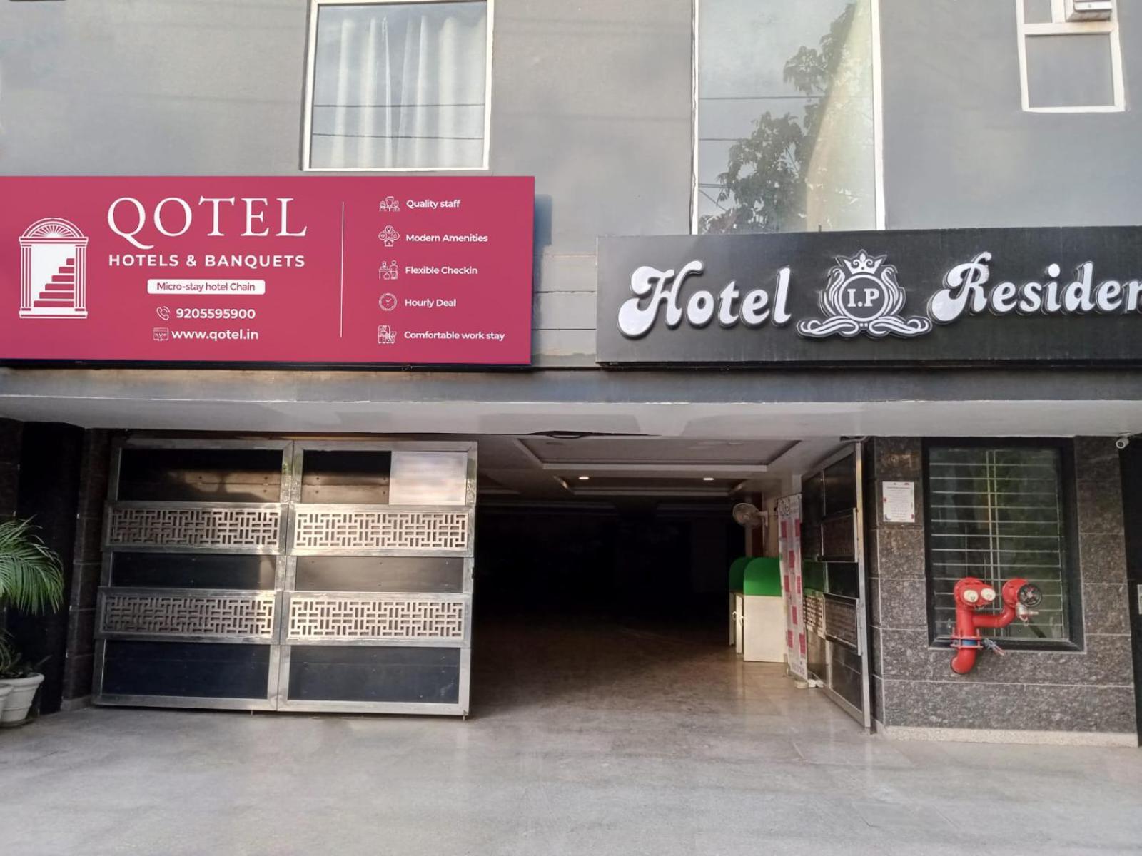 ניו דלהי Qotel Hotel Ip Residency East Delhi Preet Vihar מראה חיצוני תמונה